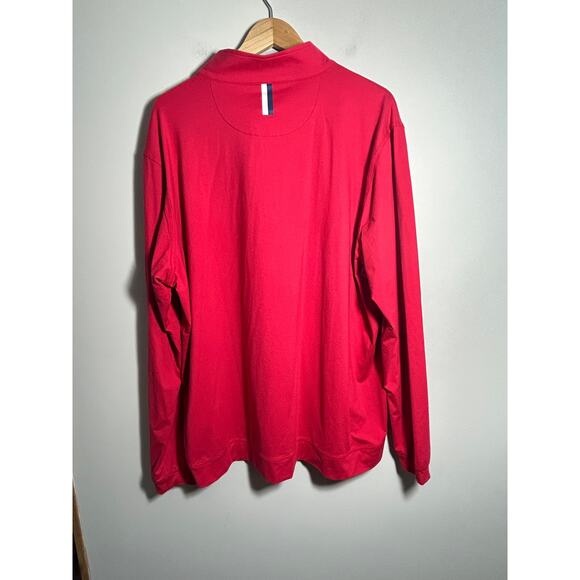 Rhoback The Sunday Red Z-Q Zip Size XXL - Picture 2 of 7